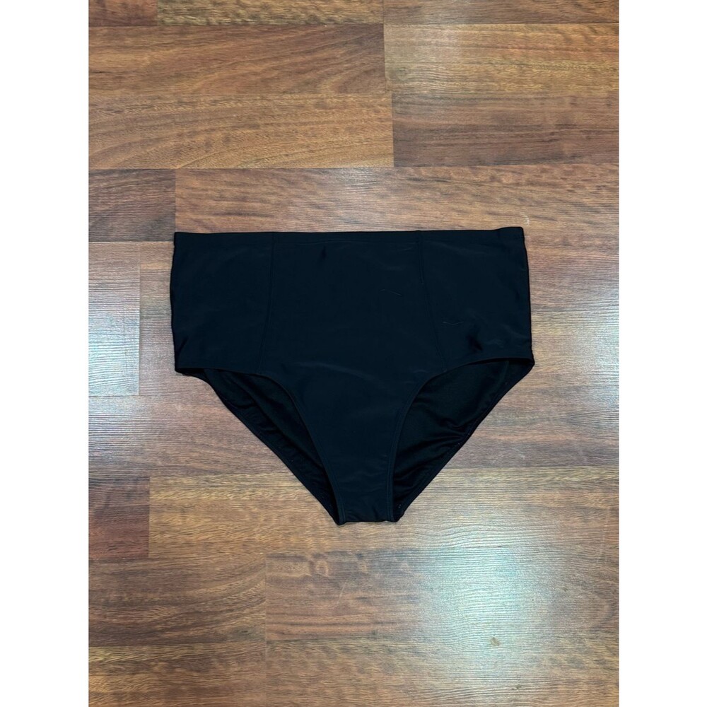 Old Navy - Black High Waist Bikini Bottom
